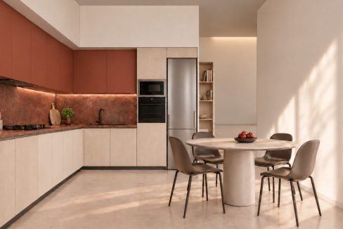 02-5 Render cucina - Unità 4