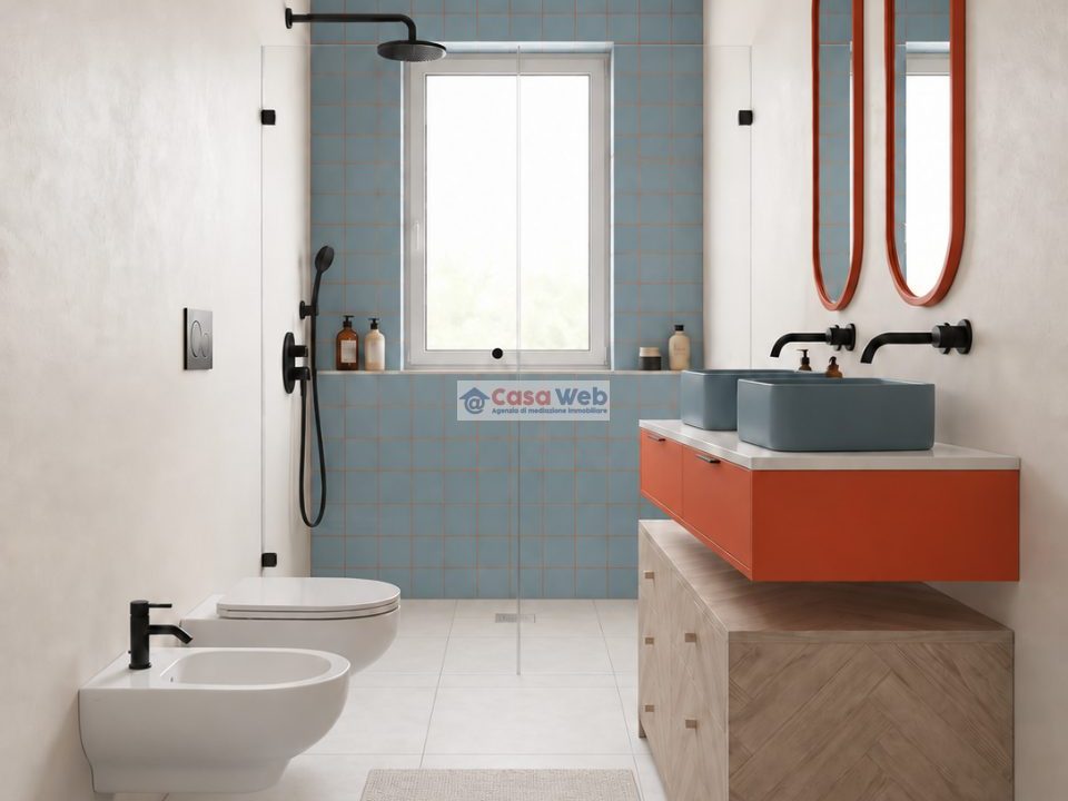 02-6 Render bagno - Unità 1